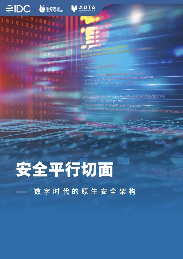 蚂蚁集团IDC-安全平行切面白皮书
