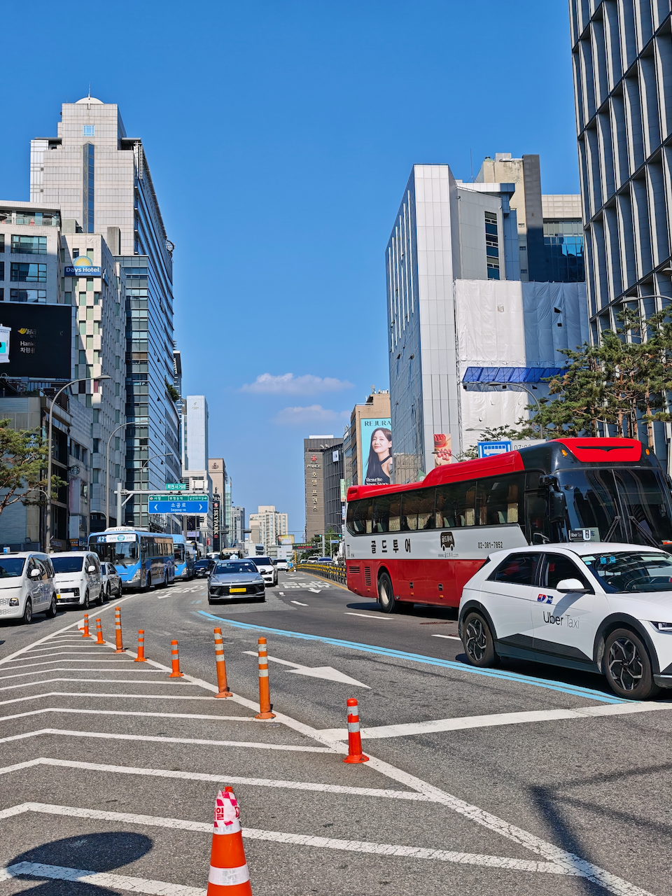 首尔住宅区街景